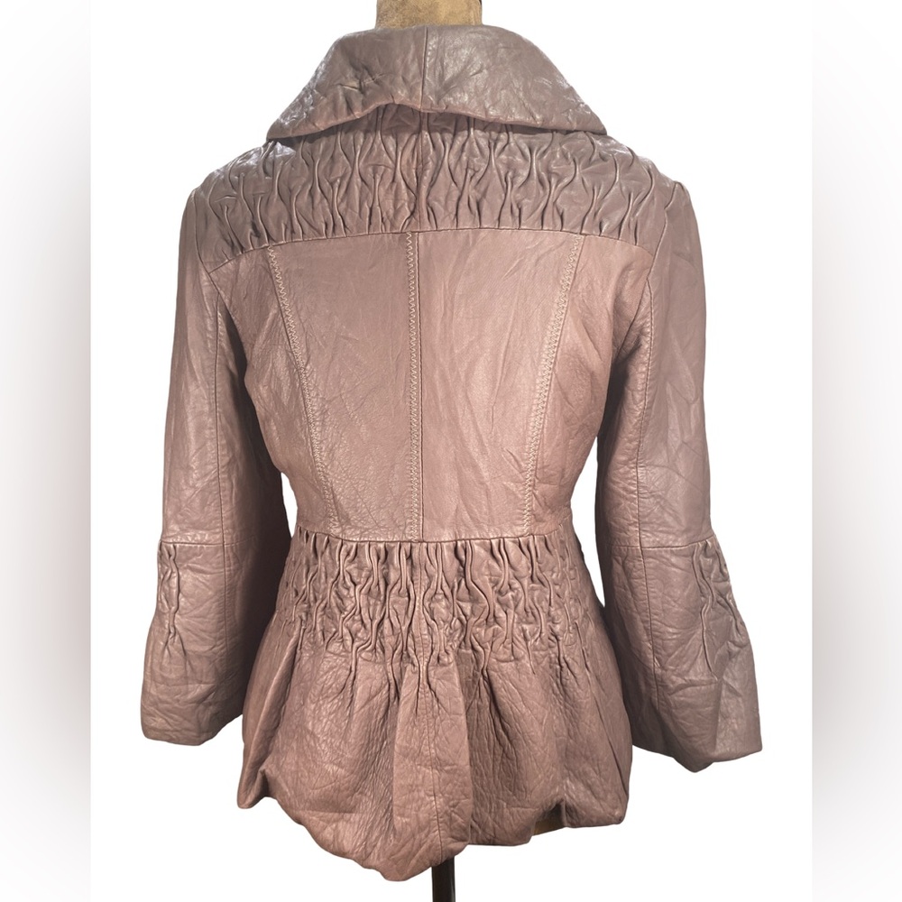 Vintage 100% Genuine Leather Women’s Jacket Size M 8 Statement Boutique‎ Chic